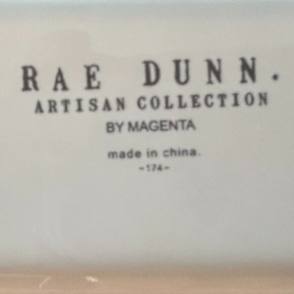 RAE DUNN Artisan Collection "KEEP" ceramic divided trinket dish - Picture 5 of 5